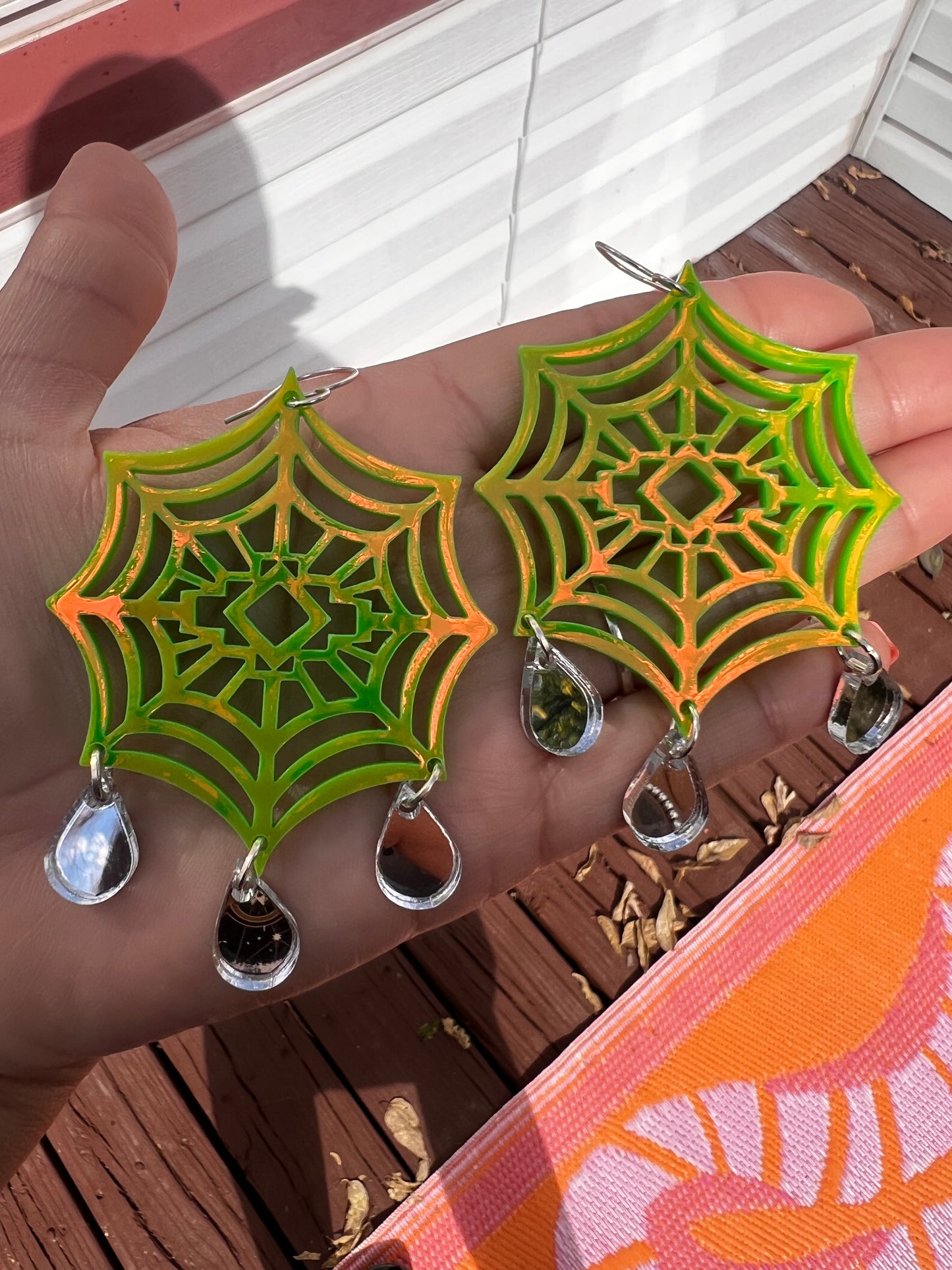 Large Spider Woman Rug Web