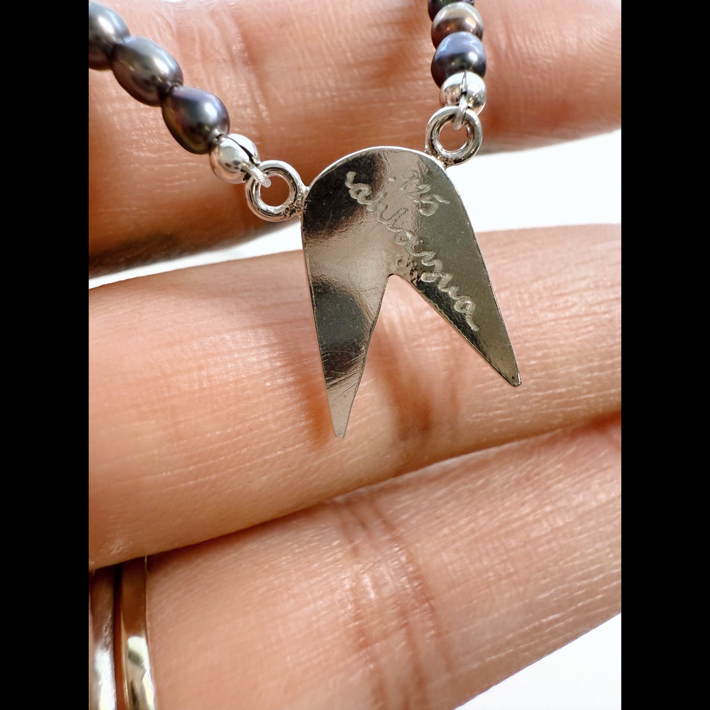 Woodpecker Forked Eye White Sapphire & Pearl