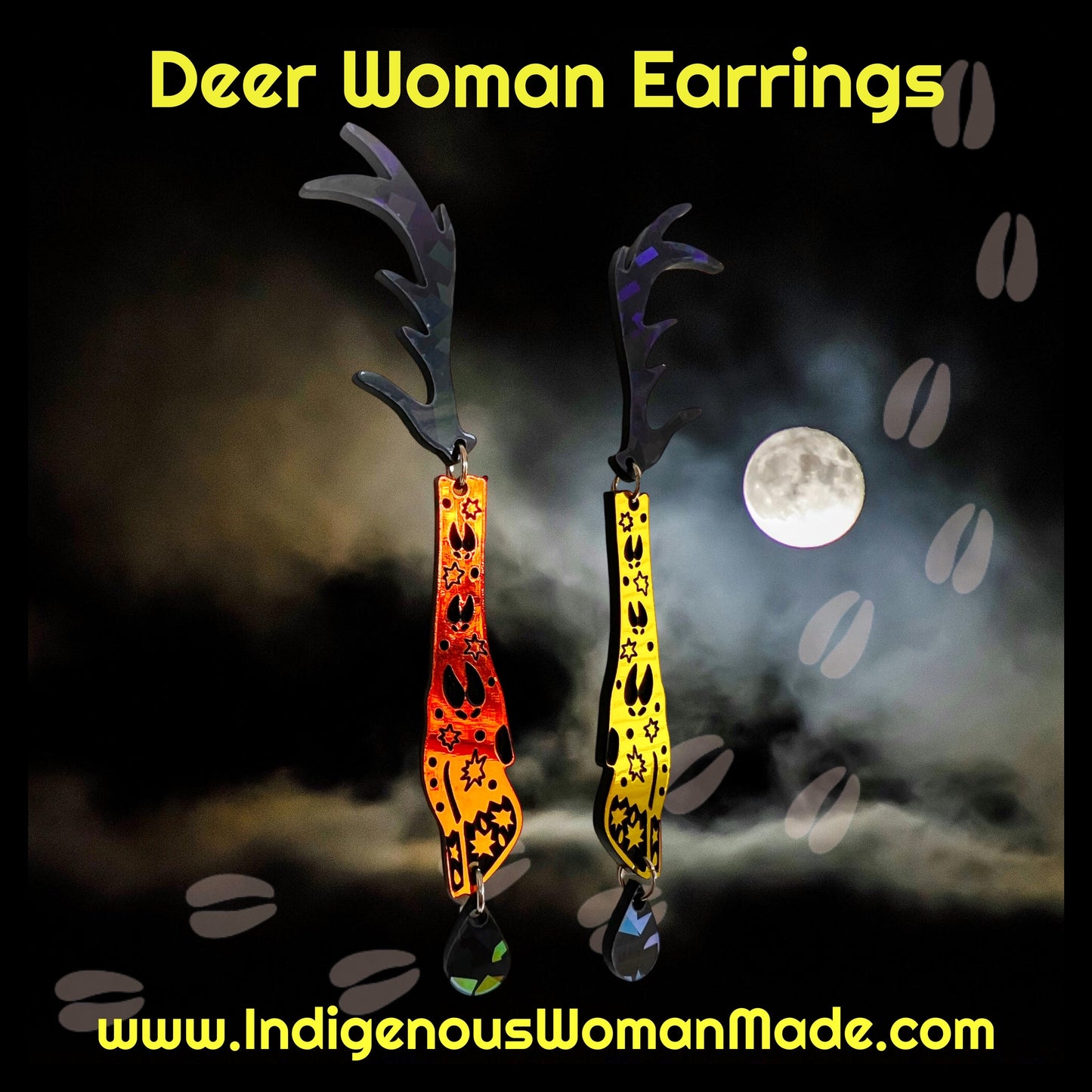 Deer Woman Earrings