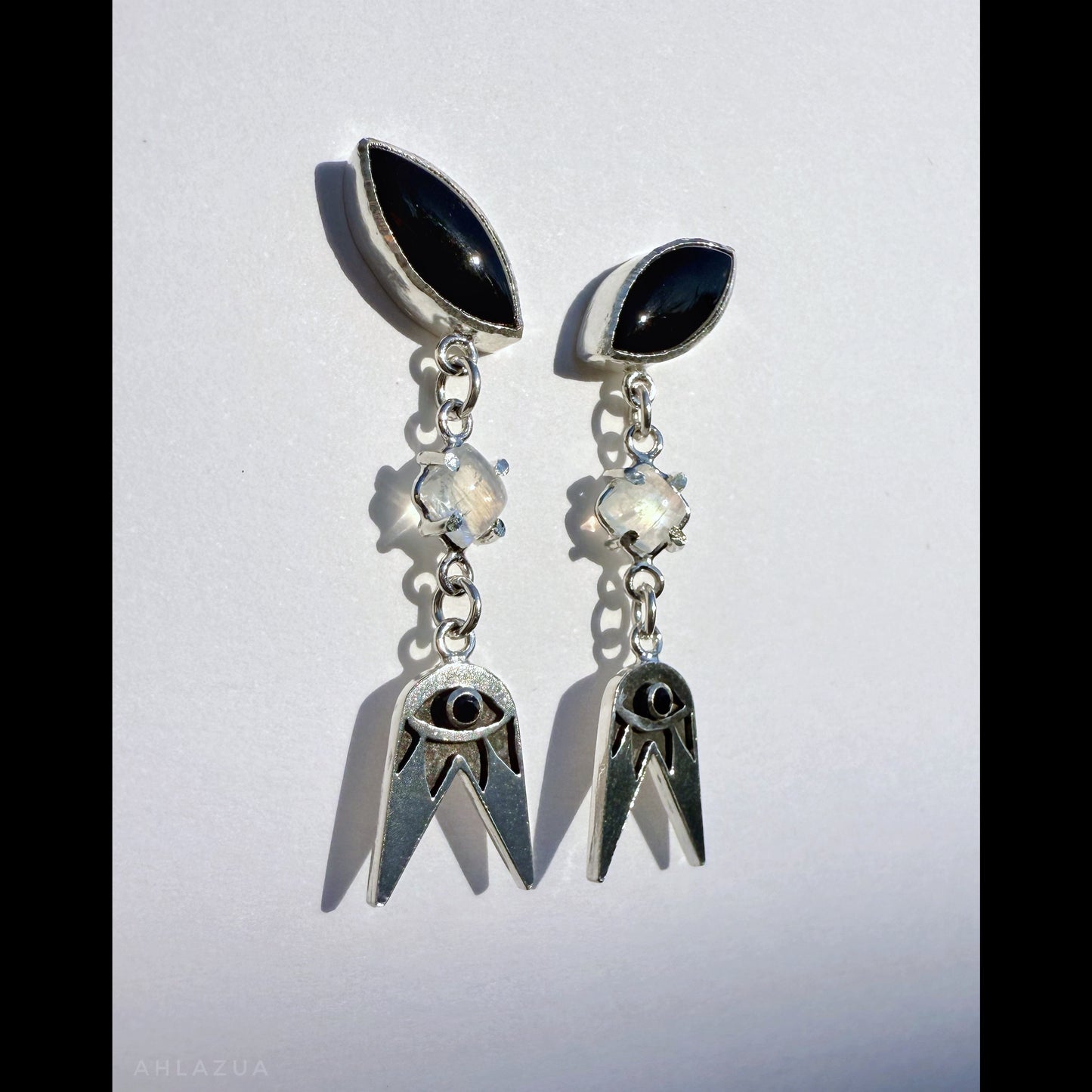 Woodpecker/Forked Eye Earrings