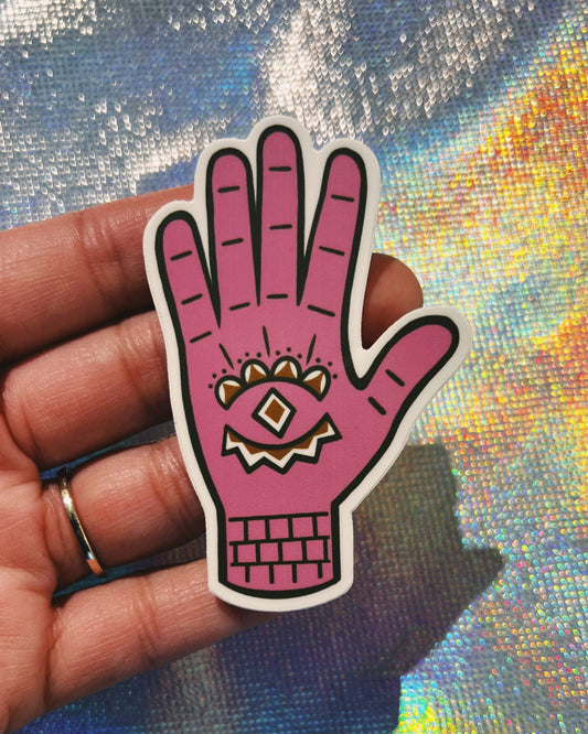 Pink Mound Builder Hand