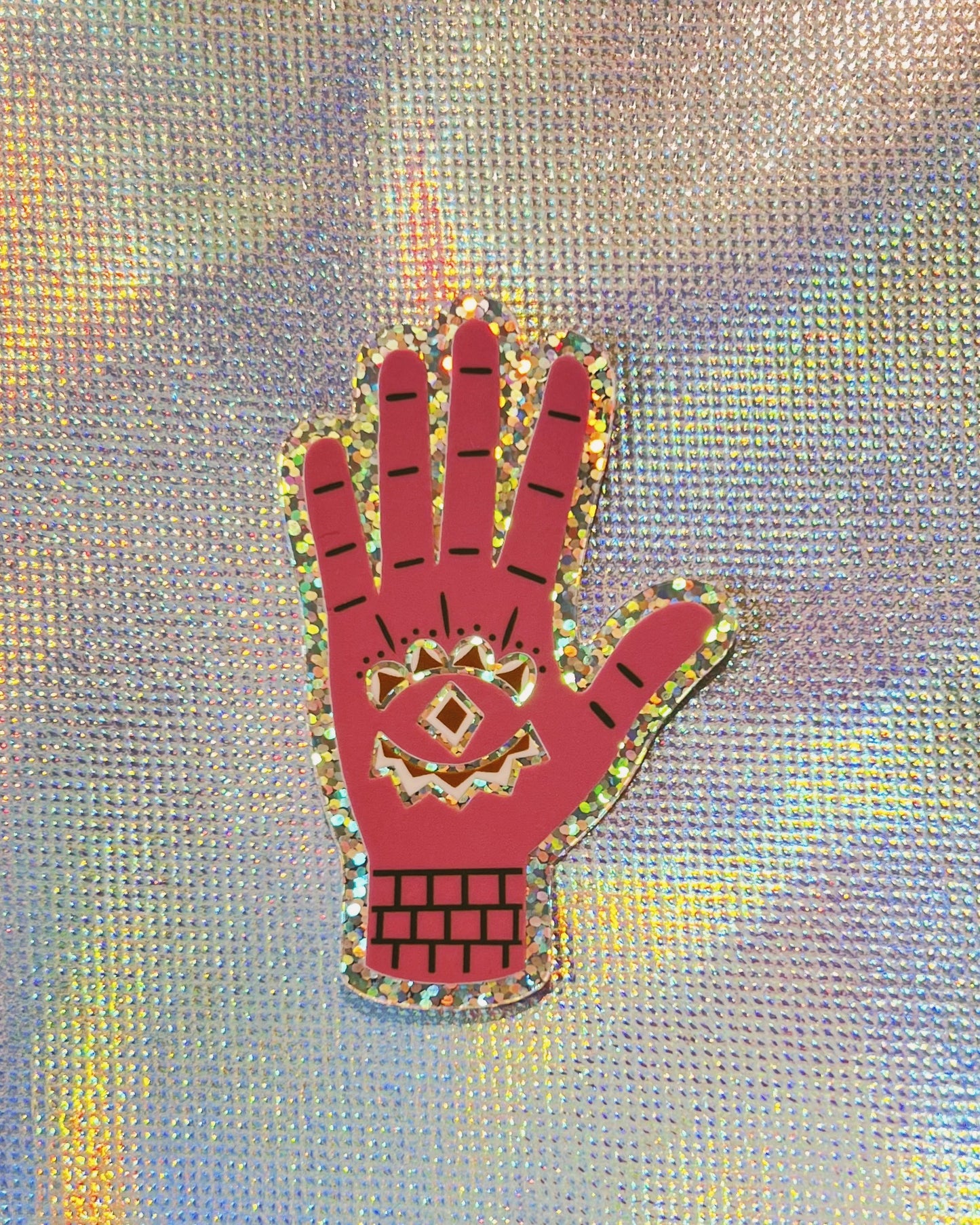 Mound Hand Glitter