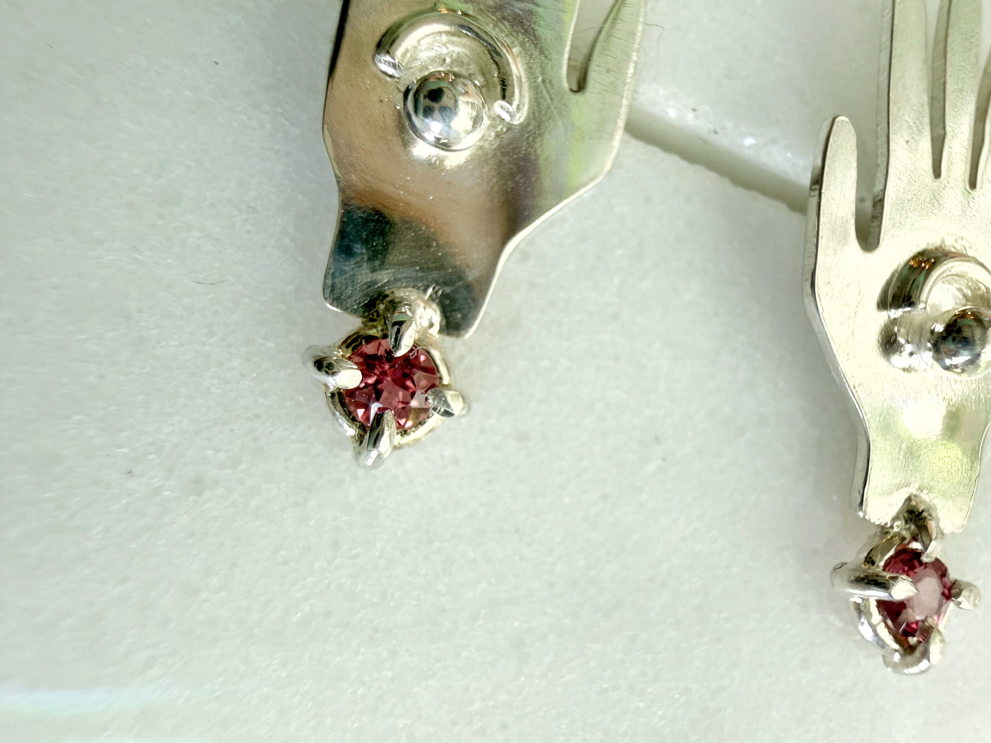 Garnet Mound Builder Hand studs