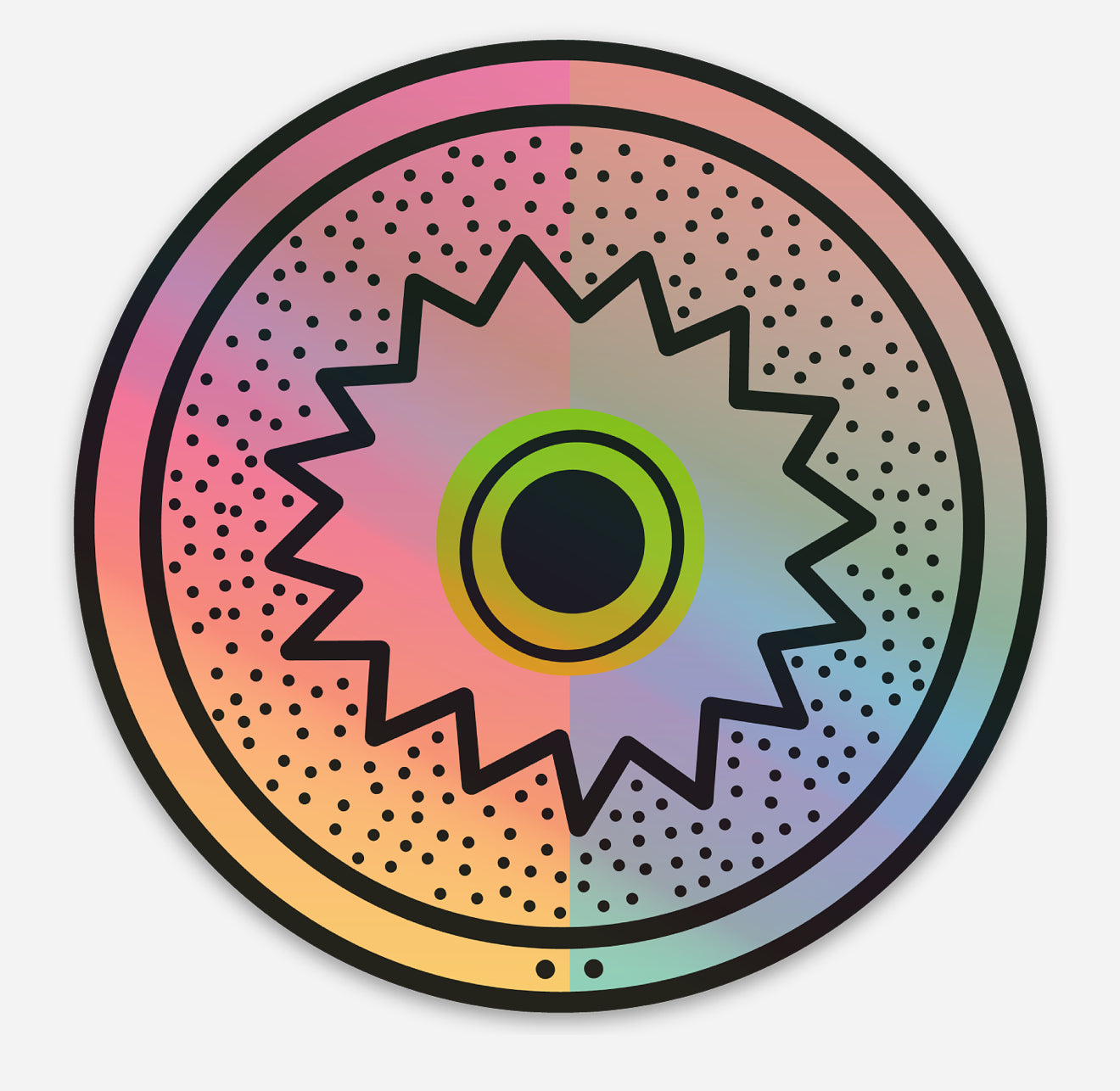 Mound Builder Sun Burst