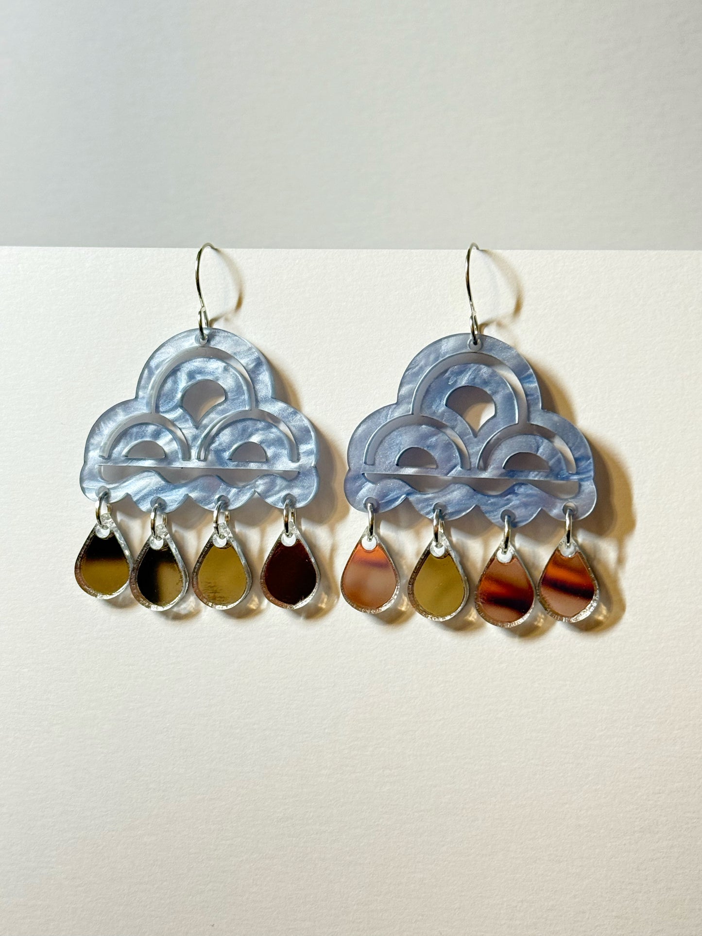 Rain Clouds in Grey Blue