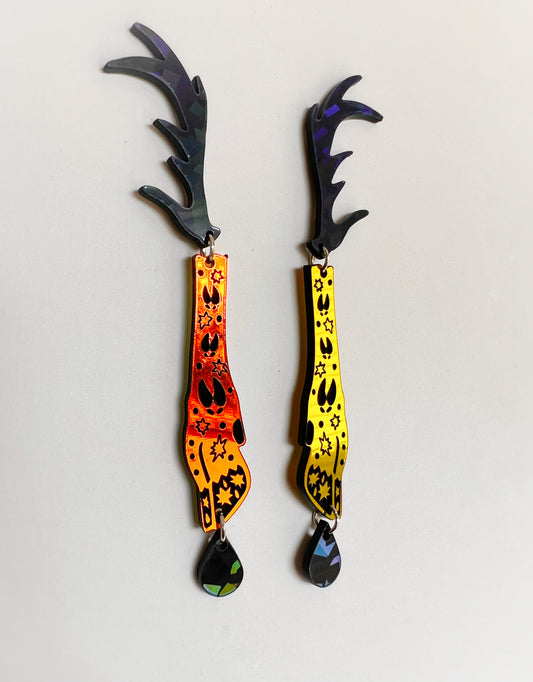 Deer Woman Earrings
