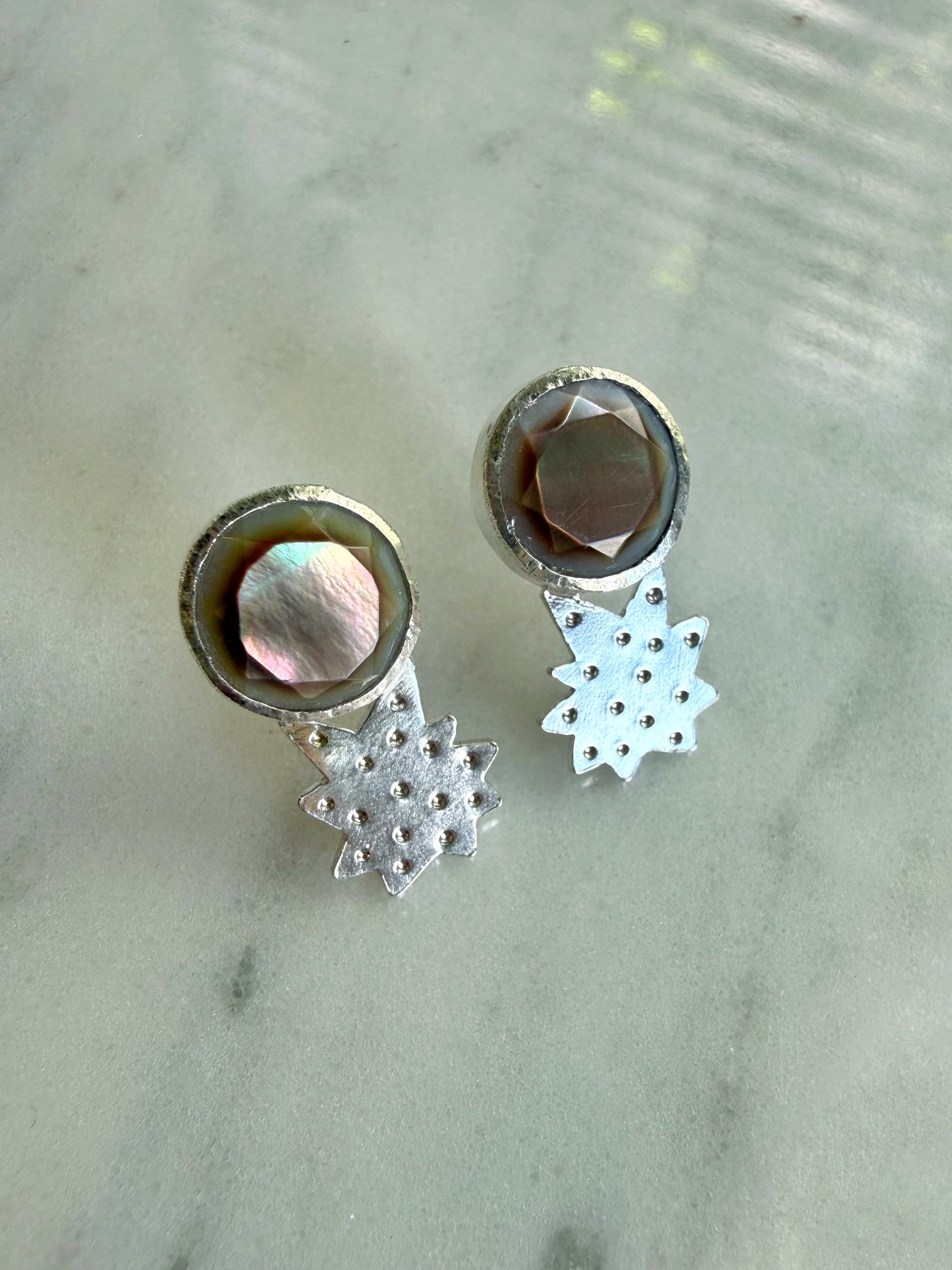 Starburst & MOP studs
