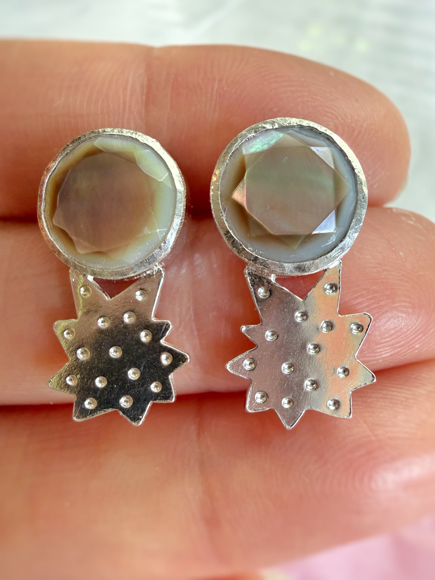 Starburst & MOP studs