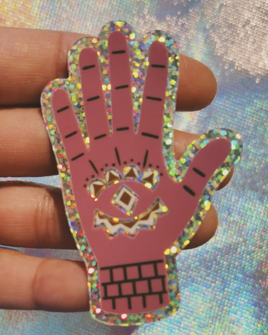 Mound Hand Glitter