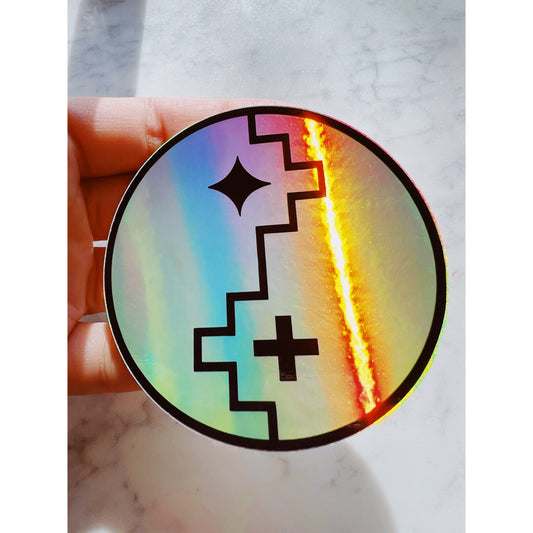 Hózhó Holographic Sticker